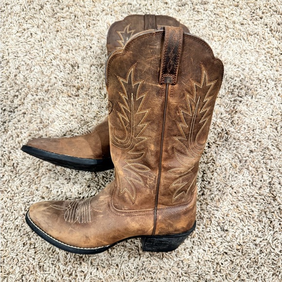Ariat Heritage R Toe Western Boot - Picture 3 of 4